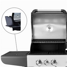 Large Callow Dual Fuel Gas and Charcoal BBQ Grill