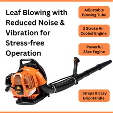 Powerful Petrol Back pack Leaf blower