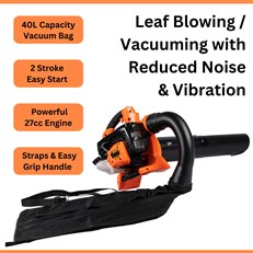 Petrol Leaf Blower and Vacuum