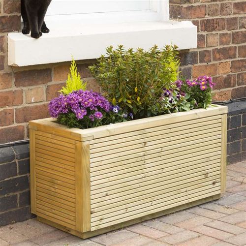 Ellesmere Rectangular Timber Garden Planter