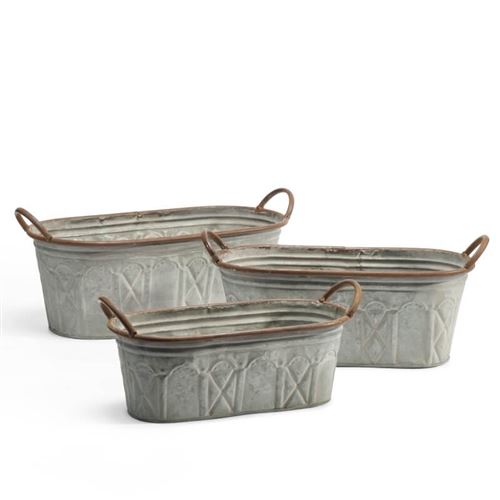 Lucas Garden Troughs Set of 3