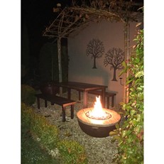 Foremost Outdoor Gas Bowl Fire Pit Table