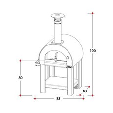 Alfa Pizza Forno 5 Minuti Pizza Oven