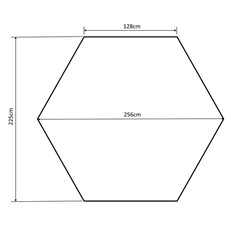 Gainsborough Hexagonal Gazebo