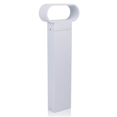 LED Outdoor Modern Garden Post Light in White