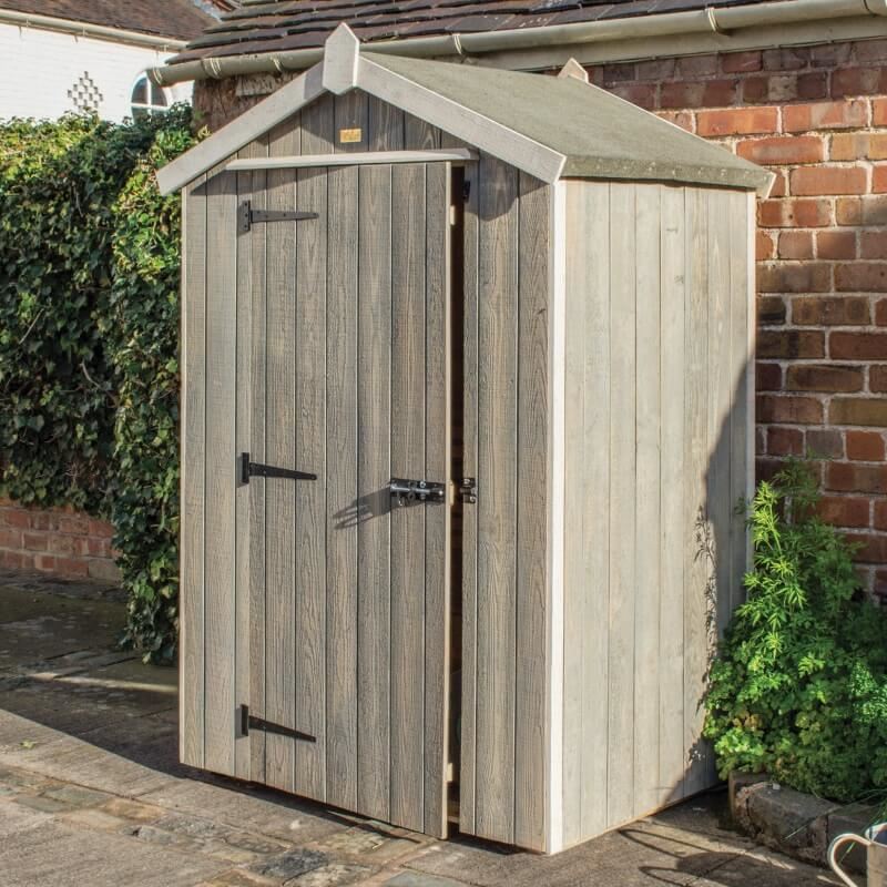 heritage 4x3 tongue & groove garden shed