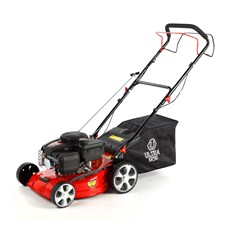 Petrol Garden Lawn Mower 41cm - 3hp 4 Stroke Self Propelled Central Wheel Height Adjustment