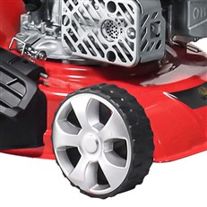 Petrol Garden Lawn Mower 41cm - 3hp 4 Stroke Self Propelled Central Wheel Height Adjustment