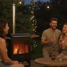Hestia Heat & Grill Outdoor Heater & BBQ