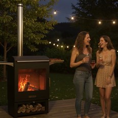Hestia Heat & Grill Outdoor Heater & BBQ