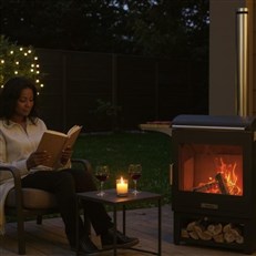 Hestia Heat & Grill Outdoor Heater & BBQ