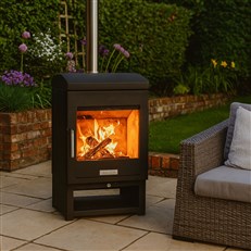 Hestia Heat Outdoor Wood Burning Patio Heater