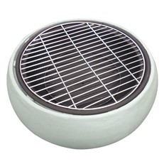 Fire Pit and BBQ in Stylish Duck Egg Blue
