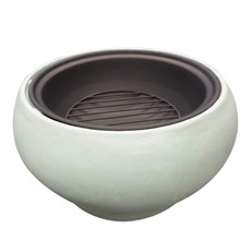 Fire Pit and BBQ in Stylish Duck Egg Blue