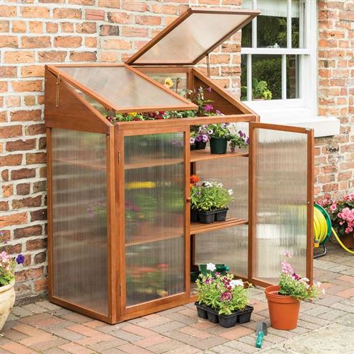 Hardwood Mini Greenhouse