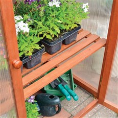 Hardwood Mini Greenhouse