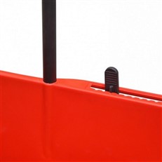 Manual Seed Spreader on Wheels with Adjustable Regulator