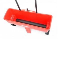 Manual Seed Spreader on Wheels with Adjustable Regulator