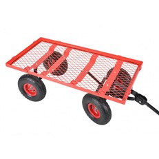 Heavy Duty Garden Trolley Cart and Tractor Trailer with Liner