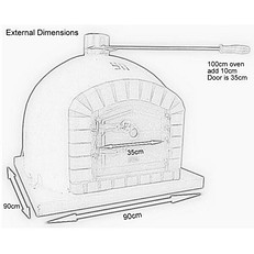 Mediterrani Outdoor Brick Oven