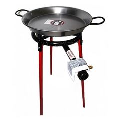 Paella Cooking Set with Gas Burner and Spoon