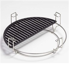 Kamado Joe Half Moon Cast Iron Grate for Classic Models