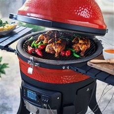 Kamado Joe® Konnected Joe™ Digital Charcoal Grill and Smoker with Auto-Ignition and Temperature Control