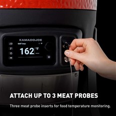 Kamado Joe® Konnected Joe™ Digital Charcoal Grill and Smoker with Auto-Ignition and Temperature Control