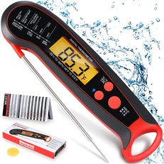 Callow Insta-Read Meat Thermometer With Backlit LCD Screen Instant Read Probe For Cooking and BBQ