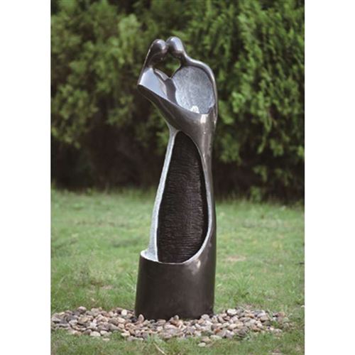 Loving Embrace Waterfall Outdoor Water Fountain