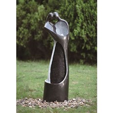 Loving Embrace Waterfall Outdoor Water Fountain