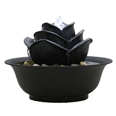 Flower Indoor Tabletop Water Feature