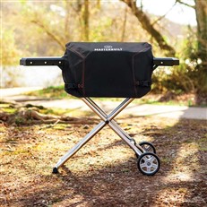 Masterbuilt Portable Charcoal Grill & Cart with Starter Pack