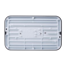 LED Rectangular Outdoor Wall or Ceiling Light with Diffuser