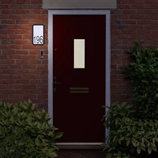 LED Rectangular Outdoor Wall or Ceiling Light with Diffuser