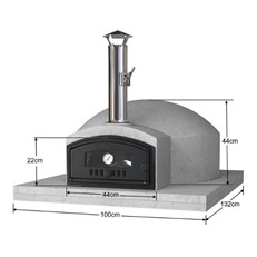 DIY Wood Fired Outdoor Oven Kit 100cm 