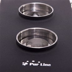 Pur Line Oniros Duo Tabletop Bio-ethanol Portable Fireplace with Twin Burners