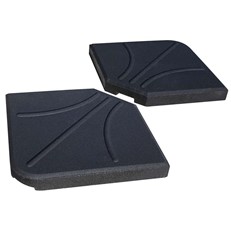 Pack of 2 Base Weights for an Overhanging Cantilever Parasol