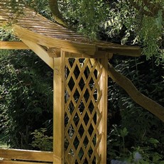 Dartmouth Garden Arbour with Swing Seat