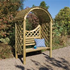 Keswick Two Seater Timber Arbour