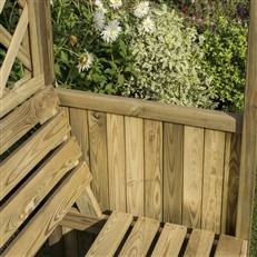 Salisbury Traditional Style Arbour with Twin Seat