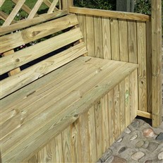 Stretton Two Seater Arbour with Storage