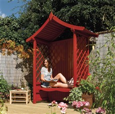 Tenbury Pressure Treated Timber Garden Arbour