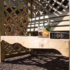 Garden Arbour Seat