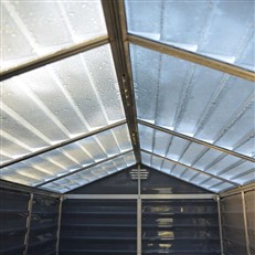 4x6 Palram Skylight Deco Apex Shed