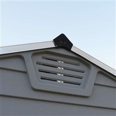 4x6 Palram Skylight Deco Apex Shed