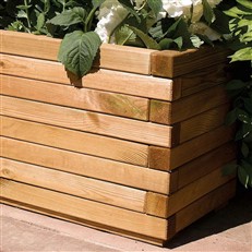 Large Rectangular Patio Planter