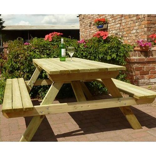 5ft Wooden Picnic Table