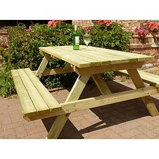 5ft Wooden Picnic Table