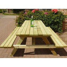 5ft Wooden Picnic Table